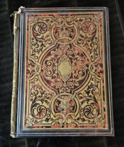 MUSIC BOOK: A French late 19th Century Boullee music book folder