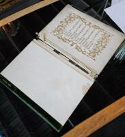 MUSIC BOOK: A French late 19th Century Boullee music book folder - 2