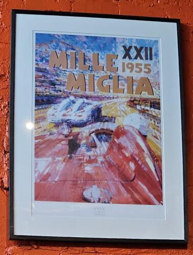 MILLE MIGLIA: A COYS OF KENSINGTON '1955 Mille Miglia XXII' Limited Edition print