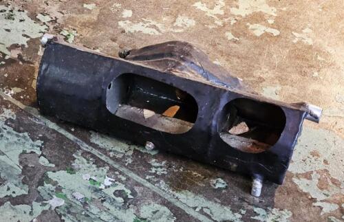COOPER OIL TANK: A Formula 2 Cooper Climax racing car oil tank