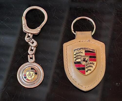PORSCHE: Two Porsche keyrings