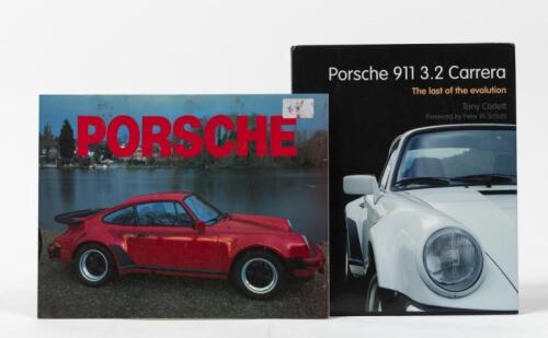 PORSCHE: Two Porsche 911 publications. 'Porsche 911 3.2 Carrera - The last of the evolution' hardcover book by Tony Corlett