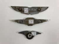 WOLSELEY: Three Wolseley car badges - 2