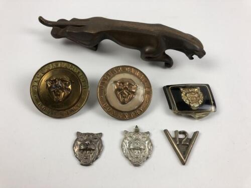JAGUAR: A collection of Jaguar badges and mascot