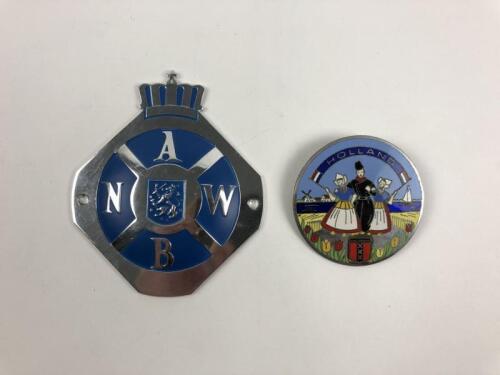NETHERLANDS: Two Dutch car badges