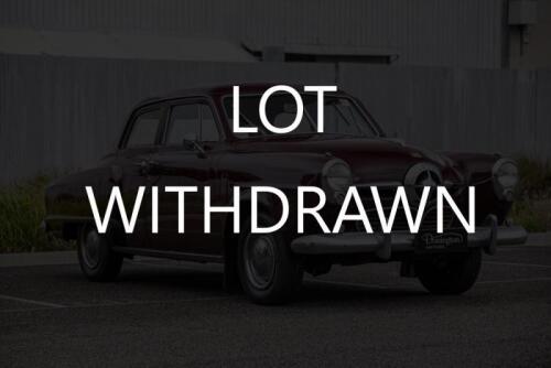 LOT WITHDRAWN - 1950 Studebaker Champion 9G Sedan [Location: Melbourne]