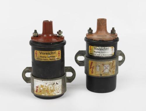 911: Two black coils suitable for a Porsche 911 from 1969 - 1985