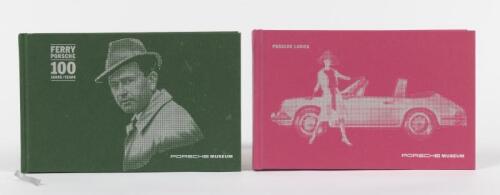 PORSCHE MUSEUM: Two high quality official Porsche Museum hardcover books including 'Ferry Porsche 100 Years', and 'Porsche Ladies'.
