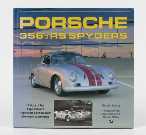 PORSCHE: 'Porsche 356 & RS Spyders' hardcover book by Gordon Maltby