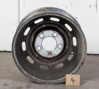 PORSCHE: A set of Porsche 356/ early 911 chrome wheels by Lemmerz, wheels stamped on lip with '7JJX15 - 'O37' stamped between stud holes with '7-65' '1536' '41/2Jx15' - 15