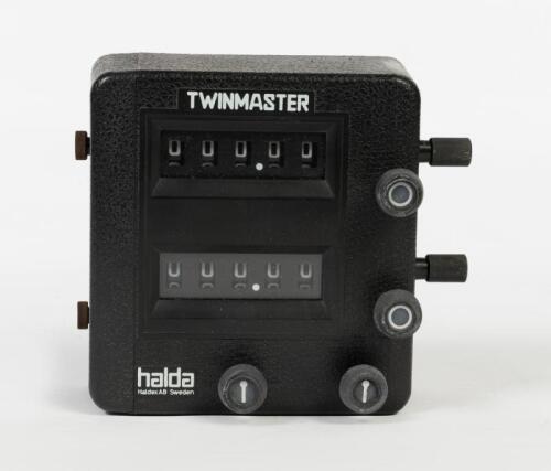 HALDA: A Halda Twinmaster rally meter serial '52643' Cat No. TWM2