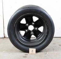911 RSR: A set of 1973 Porsche 911 2.8 RSR, IROC or 3.0 Litre RS black FUCHS wheels. Front 9 x15, Rear 11 x 15 - 8