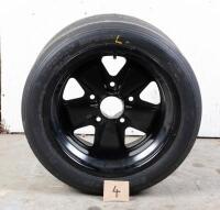 911 RSR: A set of 1973 Porsche 911 2.8 RSR, IROC or 3.0 Litre RS black FUCHS wheels. Front 9 x15, Rear 11 x 15 - 17