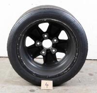 911 RSR: A set of 1973 Porsche 911 2.8 RSR, IROC or 3.0 Litre RS black FUCHS wheels. Front 9 x15, Rear 11 x 15 - 18