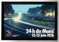 LE MANS: An original colour&nbsp;-'24 h du Mans 12-13 juin 1976' - poster. As prepared by Automobile-Club de l'Ouest