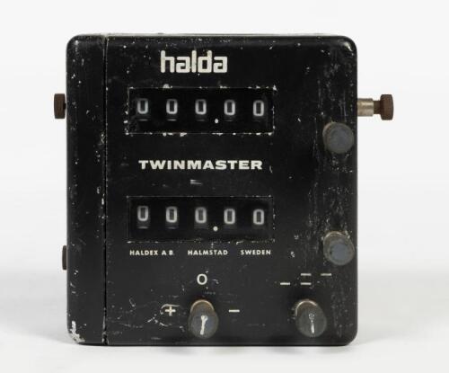 HALDA: A Halda 'Twinmaster' rally meter system Cat No. TWM1, Serial No. 32991