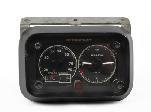 HALDEX: A circa 1990s Haldex Speedpilot rally meter with drive attached serial no. 31264