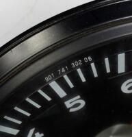 PORSCHE: A nice VDO Porsche factory 10,000RPM gauge suited to Porsche 911 RS/RSR/Turbo models, date stamped 5.73. - 3