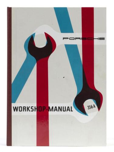 356 A: A superb original copy of the Porsche 356A workshop manual brass screw bound, printed in August 1956 in Germany by DR.-ING. h. c. F. Porsche KG Stuttgart-Zuffenhausen (West Germany)