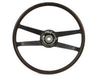 911 STEERING WHEEL: A desirable early 1964-1965 Porsche 911 wood steering wheel, stamped inside 3235