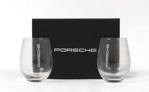 PORSCHE: Two Porsche glasses