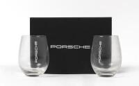PORSCHE: Two Porsche glasses