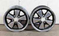 FUCHS 911 R: Two deep dish FUCHS rear wheels 7 x 15 (6/69) - 3