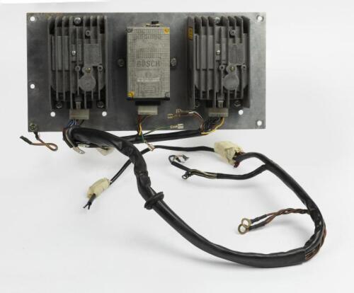 IGNITION: Two six pin CDI BOSCH capacitor discharge ignition, with adjustable rev limiter and loom