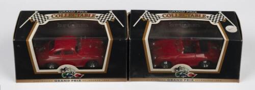 356: Two 1:43 scale brumm&nbsp;Porsche models. Porsche Speedster&nbsp;(B117) & Porsche 356 Carrera&nbsp;(B208). Models from AUSTRALIAN GRAND PRIX MELBOURNE 1996 series