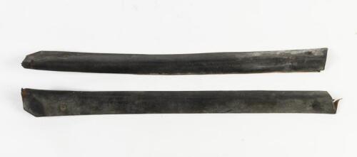 911: A pair of SWB inner quarter window trims for early Porsche 911