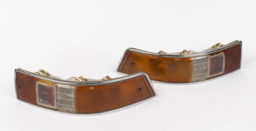 PORSCHE: A set of left and right Porsche tail light housing and lenses for Porsche 911/912 1965-1968 models, European Spec.
