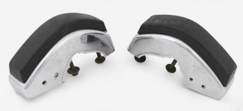 911: A pair of front left and right overriders suited to Porsche 911 1964-1968, with attachment bolts