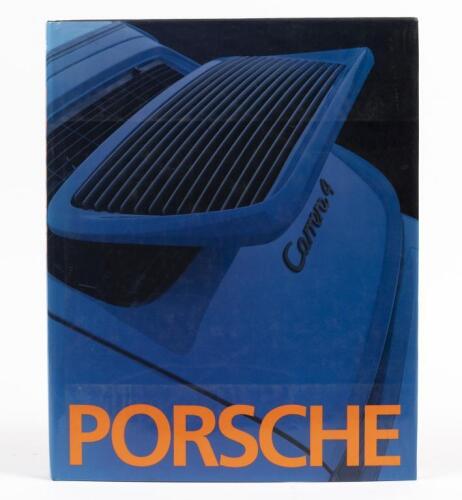 PORSCHE: 'PORSCHE - THE FINE ART OF THE SPORTS CAR' hardcover book. Photographs by Lucinda Lewis