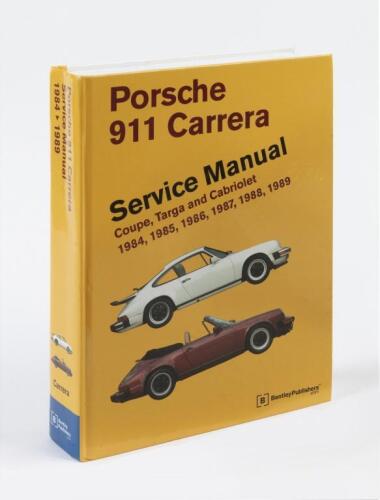 CARRERA: 'Porsche 911 Carrera Service Manual 1984 - 1989 - Coupe, Targa and Cabriolet', hardcover. Published 2000 by BENTLEY PUBLISHERS