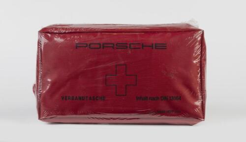 993: A sealed 993 'PORSCHE - VERBANDTASCHE, Inhalt nach DIN 13164' First Aid Kit (993.722.041.00)