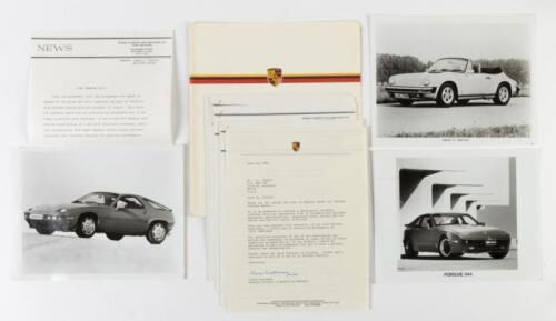 PORSCHE PRESS RELEASE: A 1980s Porsche Press and News Release information. Porsche 928 S information