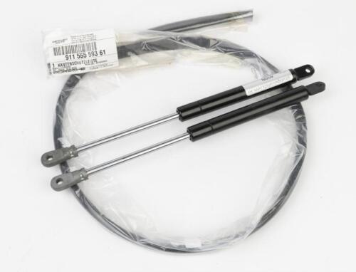 CABRIOLET: A 1984-1994 911/964 Cabriolet edge protection roof frame (911.555.593.61) & set of bonnet gas struts
