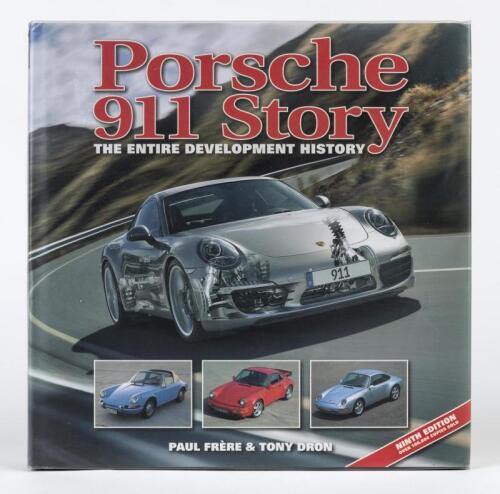 911: 'Porsche 911 Story - THE ENTIRE DEVELOPMENT HISTORY' hardcover book by Paul Frere & Tony Dron