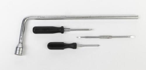 PORSCHE PARTS: Porsche parts. New old stock FELO twin blade screwdrivers & KLEIN' 19mm wheel nut wrench