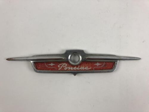 PONTIAC: A Pontiac car badge