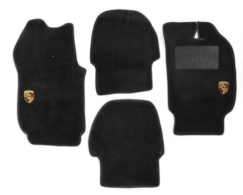 911: A set of four fully tailored front and rear PORSCHE floor mats