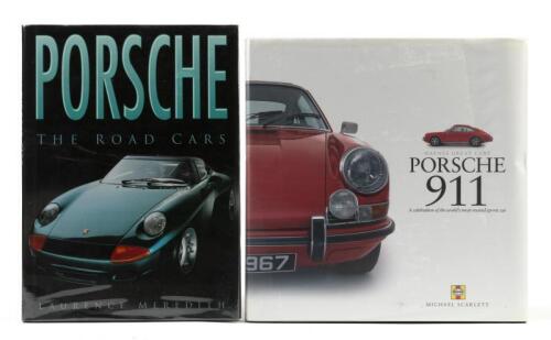 PORSCHE: Two hardcover books detailing the Porsche marque. 'HAYNES GREAT CARS PORSCHE 911' by Michael Scarlett