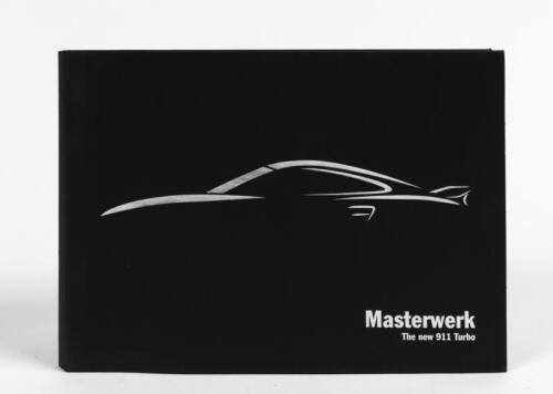 911 TURBO: A black fold out colour photo display of the 997 Porsche 911 Turbo from 2006