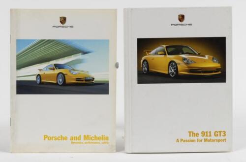 GT3: A 2002 PORSCHE 'The 911 GT3 - A Passion for Motorsport' sales brochure