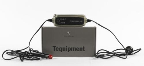 BATTERY CHARGER: A PORSCHE battery charger