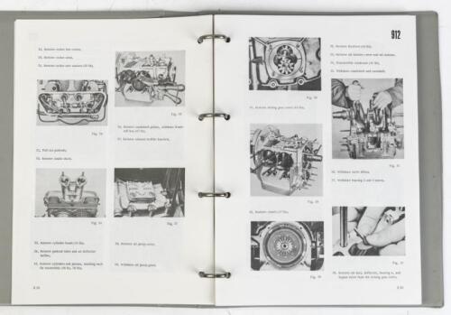 PORSCHE 912: A Porsche 912 Engine Service Guide, (Sept 1966 edition)
