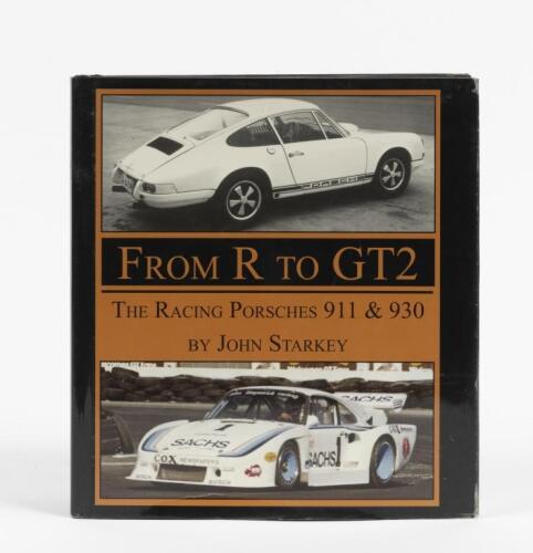 PORSCHE: 'From R to GT2&nbsp;- The Racing Porsches 911 & 930' hardcover book by John Starkey