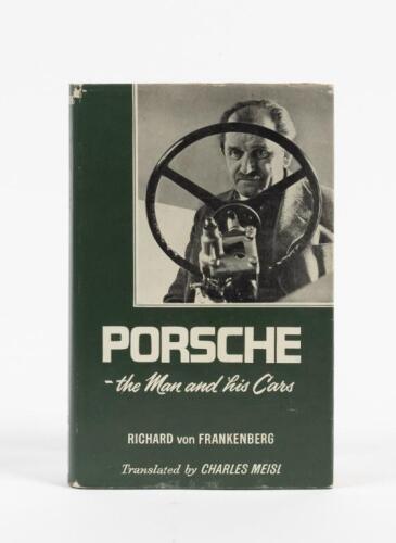 PORSCHE: 'PORSCHE - the Man and his Cars' hardcover book by Richard von Frankenberg