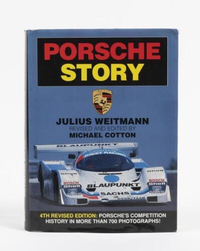 PORSCHE: 'PORSCHE STORY' hardcover book by Julius Weitmann