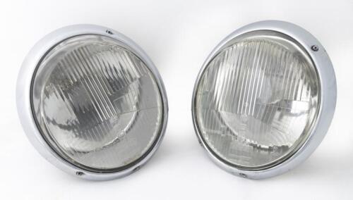 911/912: A pair of Bosch H4 headlight assemblies & lenses for Porsche 911 for LHD Euro Spec models. Bosch part number 1305 614 010 [SALEROOM NOTICE]